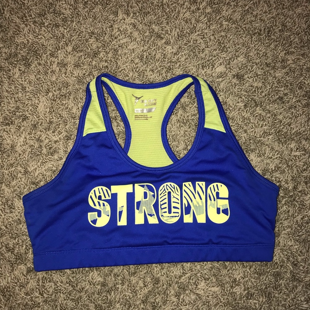 old navy training sports bra!